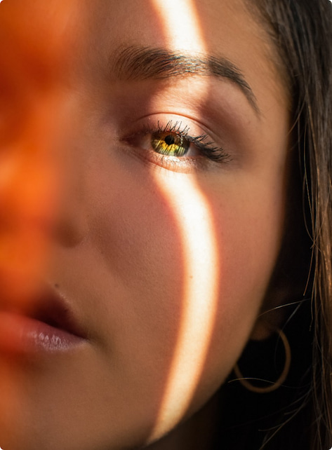 Image d'ambiance oeil de femme